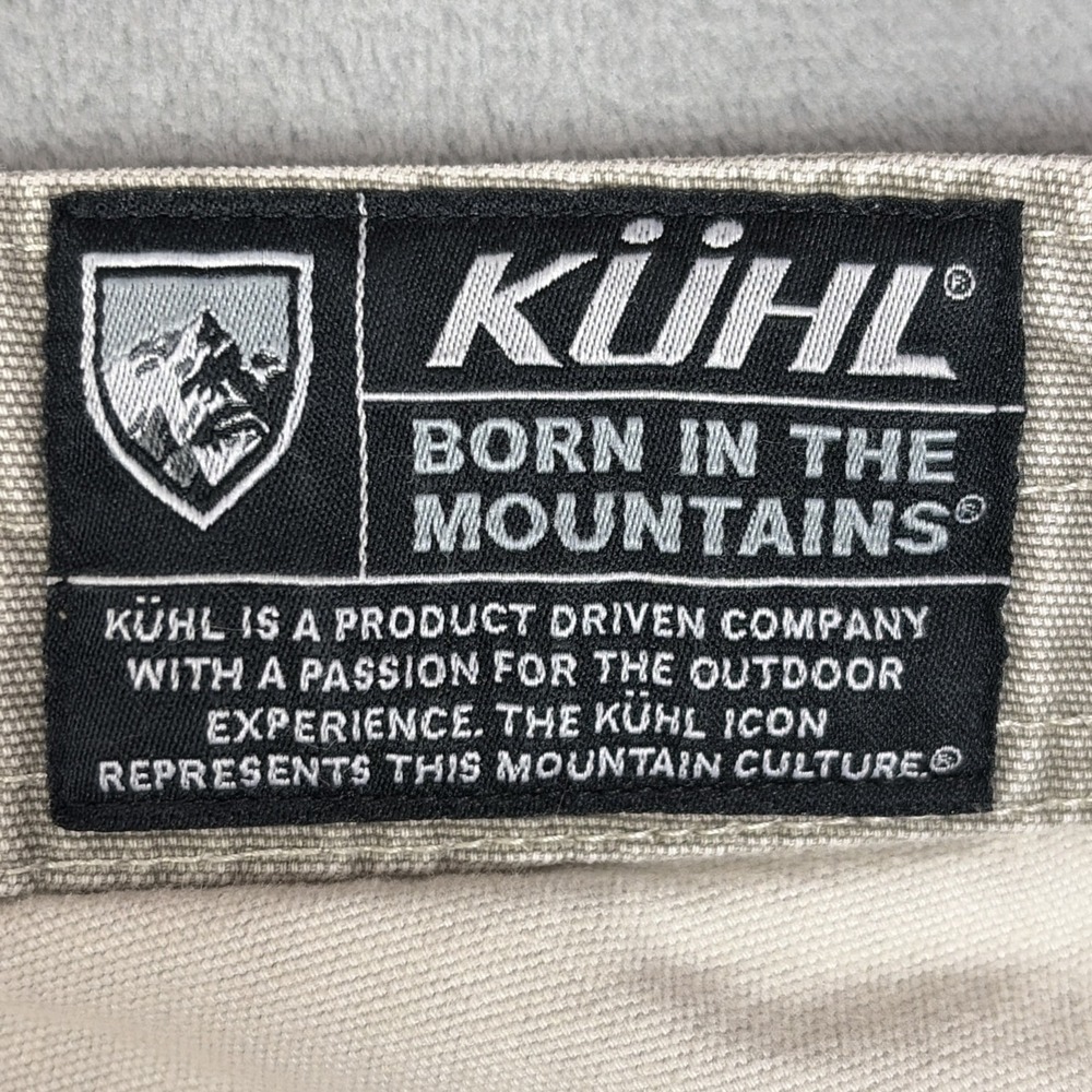 Kuhl Pants Mens 32x30 Tan Outkast Cotton‎ Kanvas Vintage Patina Dye Gorpcore - Picture 6 of 13